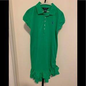 Pre-Teen Girl Ralph Lauren Shirt Dress L-12-14